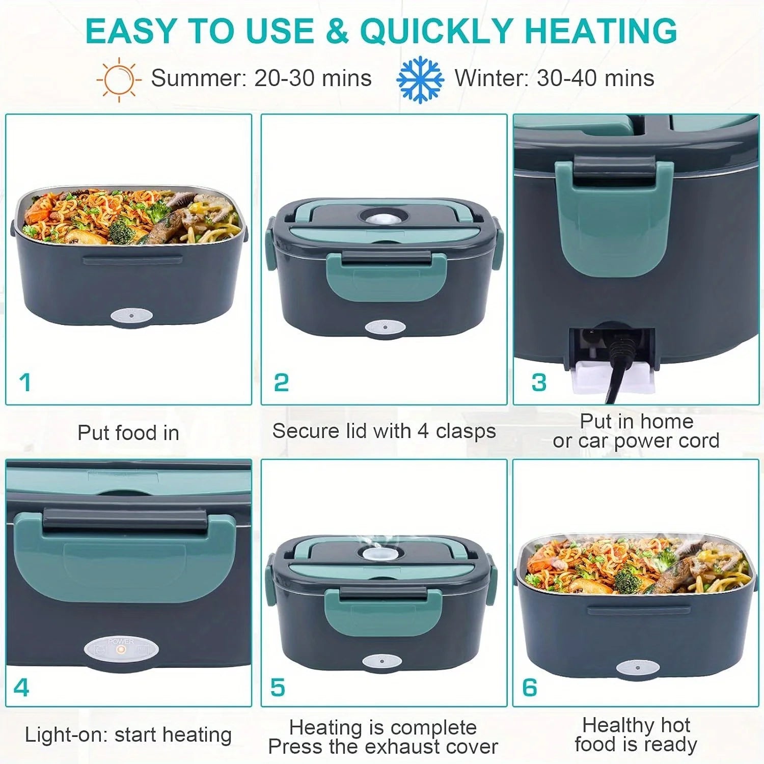 "Enjoy Hot Meals Anytime, Anywhere!"