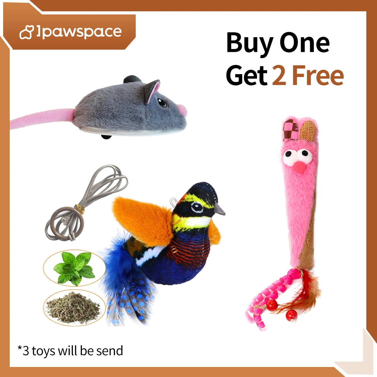 Hunter Mouse Toy