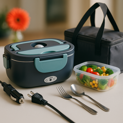 Portable Heated Lunch Box
