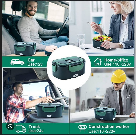 Portable Heated Lunch Box